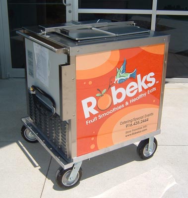 mobile water ice cart for sale